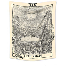 Tarot Card Destiny Astrology Divination Retro Tapestry Wall Tapestry - $16.90+