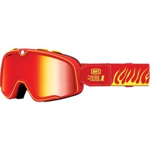 100% Adult Barstow Goggles Death Spray - Red Mirror - £75.93 GBP