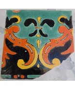 Antique Hand Painted Davies &amp; McDonald Tile Company Tile - GDC - Persian... - $67.45 CAD