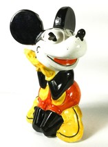 Mickey Mouse 1930&#39;s Figurine / Bank (HAND PAINTED Faiencerie d&#39; Onnaing) Rare ! - £364.85 GBP