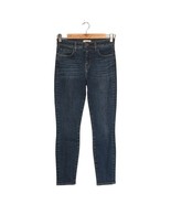 New LAgence Jeans Womens Blue 25 Margot Mid Rise Wiskering Skinny Denim ... - $104.18 CAD