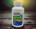 PreserVision Areds2 Formula Multi Vitamin Softgel 80 Count EXP 7/25 Eye ... - £13.10 GBP