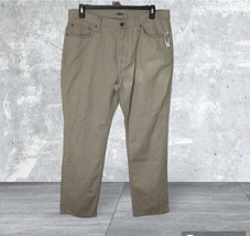 Old Navy Mens Khaki Tan J EAN S 36 X 30 Straight Pants With Flaw New - £12.93 GBP