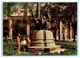 Vintage D Pedro II Statue Petrópolis Brazil Postcard - $7.00