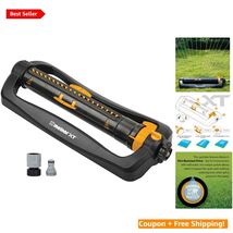 Turbo Oscillating Sprinkler - 4,500 Sq. Ft. with 3-Way Adjustability &amp; Q... - $67.27