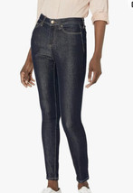 Daily Ritual Women&#39;s High-Rise Skinny Jean, Denim Washed Indigo, Sz 6 - £13.46 GBP