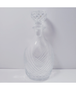 Cristal d&#39;Arques Lead Crystal Decanter with Lid Stopper - $667.14 MXN