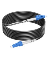 65 Feet (20 Meters) Outdoor Simplex Fiber Optic Cable, Os2 Lc To Lc Sing... - $593.12 MXN