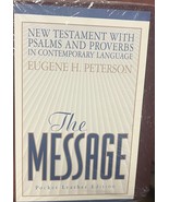 The Message New Testament with Psalms and Proverbs-Burgundy leather - €42,63 EUR