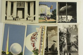 Vintage Souvenir Postcard LOT New York World&#39;s Fair 1939 RPPC Real Photo - £19.28 GBP