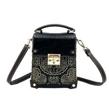 FAykes Embroidered Chinese Small Crossbody Bag Trendy Wallet Purse for Women (or - £46.36 GBP