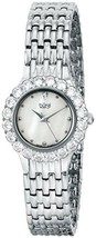 NEW Burgi BUR107SS Women&#39;s Gorgeous Baguette Crystals Silver Pearl Dial Watch - £56.86 GBP