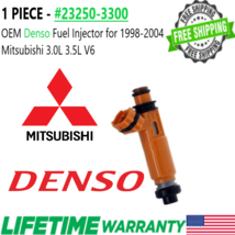 NEW GENUINE Denso x1 Fuel Injector for 1998-2004 Mitsubishi Montero #23250-3300 - $79.19