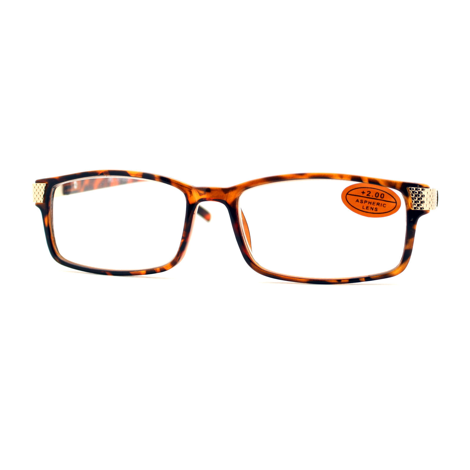 Pablo Zanetti Unisex Gafas de Lectura Rectangular Marco Asférico Lente - $10.41