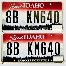 Untagged United States Idaho Bonneville County Passenger License Plate KM640 - £17.06 GBP