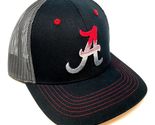 University of Alabama Crimson Tide Gradient Fade A Logo Flat Bill Mesh T... - £29.40 GBP