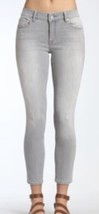 Mavi Women&#39;s Jeans Adriana Gray Skinny Ankle Stretch Distressed Size 27 X 27 NWT - £38.93 GBP