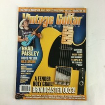 January 2009 Vintage Guitar Magazine A Fender Holy Grail! Broad Caster 0033!Brad - £6.28 GBP