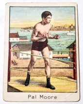 1910 T220 Pal Moore Mecca Cigarettes Champion Athlete &amp; Prize Fighters Card - £23.55 GBP