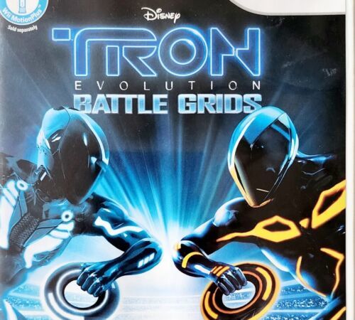 Disney Tron Evolution Battle Grids Wii Video Game With Manual Nintendo E31 - $19.99