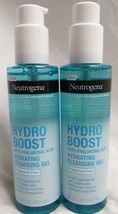 2 Neutrogena Hydro Boost Hydrating Cleansing Gel W/ Hyaluronic Acid 5.5 ... - £19.99 GBP