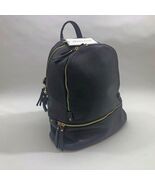 Jen &amp; Co. Black Backpack Handbag Vegan Leather Black 11x13x6 inches - $904.22 MXN