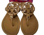 Tory Burch Miller Light Makeup Smooth Calf Leather Sandals 7.5. With Box... - $111.85