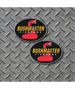 2x Bushmaster Series 2 - 3.5&quot; X 2.5&quot; Indoor Outdoor 6 mil Vinyl Decals F... - $4.90