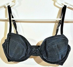 32A Victoria&#39;s Secret Padded Underwire Demi Cup T-Shirt Bra with Removable Pads - £11.98 GBP