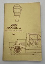1928 1929 1930 1931 Ford Model A Restoration Manual A-1 Book Booklet Guide - $14.20