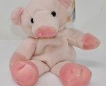 Kuddle Me Toys 8&quot; Beanpets Percy the Pig Stuffed Animal Plush - £15.77 GBP