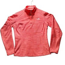 Womens 1/4 Zip Pullover The North Face Coral Fleece Sweater Size M - £14.38 GBP