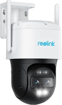 Reolink 4K Wired Wifi Outdoor Camera, 8Mp Dual Lens Security, Trackmix Wifi - £184.88 GBP