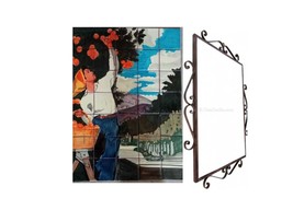 Mexican Talavera Mural  - Recolector - - $349.00