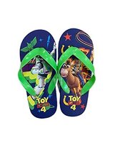 Disney Toy Story 4 Flip Flop Sandal For Boys (Green, 2/3) - $3.99