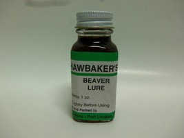 Hawbaker&#39;s  &quot;Beaver Lure&quot;  1 Oz. Lure Traps  Trapping Bait Body Grip - $11.83