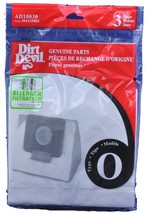 Dirt Devil (3-Pack, AD10030 Type O Allergen Vacuum Bags, Red - $8.76