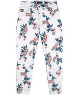 Lucky Brand Womens White Floral Bridgette Skinny Jeans Sz US 6 / 28 , 70... - $49.49