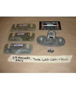 OEM 69 Mercedes 220D W114 W115 TRUNK DECK LID LOCK LATCH BRACKET &amp; SHIMS - $47.52 CAD