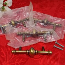 4X Oil Rub Bronze 2 1/2&quot; CC Kitchen Cabinet Drawer Hardware Pull Handle NOS - $14.98