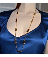 NEW $78 Kate Spade NY “Take a Bow” Gold Plated Scatter 32&quot; Long Necklace... - $753.77 MXN