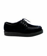 CRE602S/B Men&#39;s Gothic Rockabilly Black Suede 1&quot; Platform Creepers Punk ... - $1,709.72 MXN