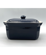Emile Henry 58-91  Baking Dish Dark Blue France - $272.05 MXN