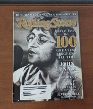 Rolling Stone Magazine Issue 1066 November 27, 2008 100 Greatest Singers LENNON - $11.87