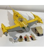 Star Wars Lego Set 7141 Naboo Fighter Complete + Mini Figures Almost Com... - $31.95