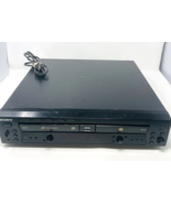 Sony RCD W500C CD Recorder Dual Deck A Does Not Work PARTS/REPAIR - $99.99