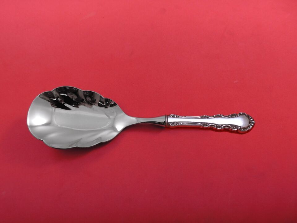 Georgian Rose by Reed and Barton Sterling Silver Rice Spoon HH WS Custom - $78.21