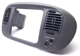 1997-2003 Ford F150 Center Dash Radio Climate Trim BEZEL Panel GREY - $65.09