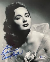 Ann Blyth Autographed Signed 8” X 10” Photo Mildred Pierce Beckett Cert To Greg - £39.95 GBP