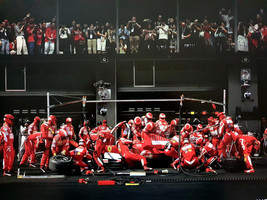 Andreas Gursky - Poster Original - Originalplakat - F1 Pitstop - 2007 - £275.27 GBP